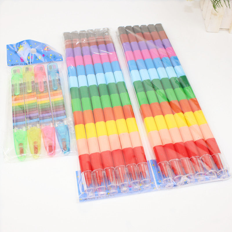 "Wonder Blocks" Coloring Crayon Set
