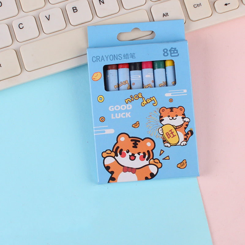 "Stylish Buddies" Coloring Crayon Set