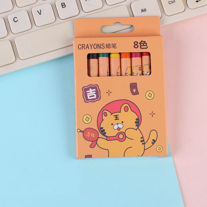 "Stylish Buddies" Coloring Crayon Set