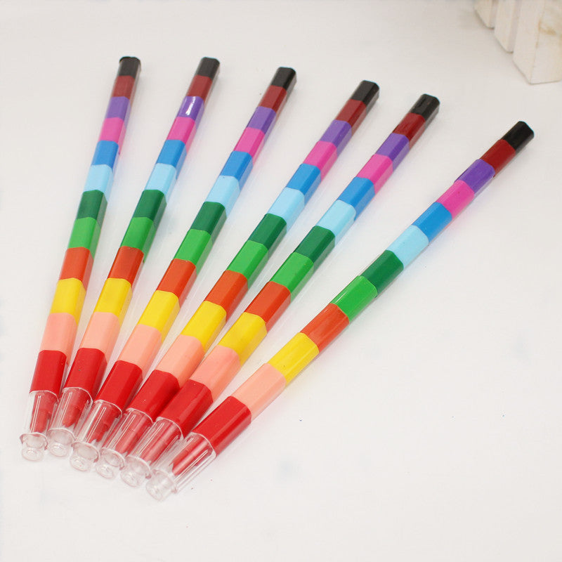 "Wonder Blocks" Coloring Crayon Set