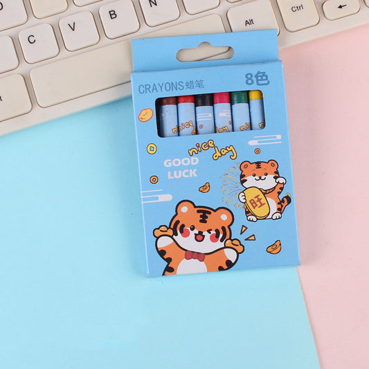 "Stylish Buddies" Coloring Crayon Set