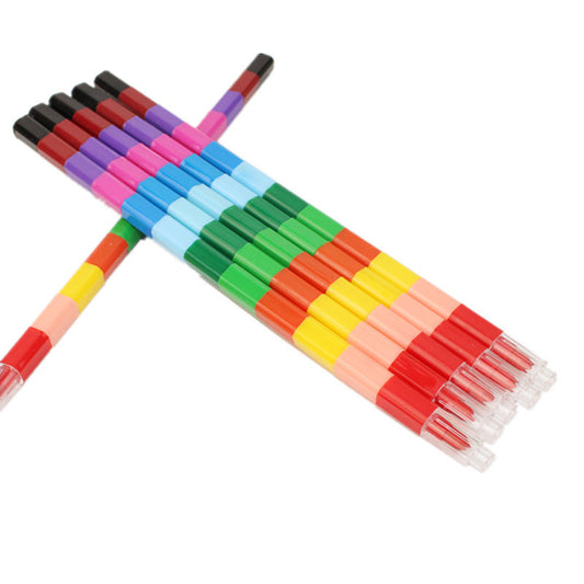 "Wonder Blocks" Coloring Crayon Set